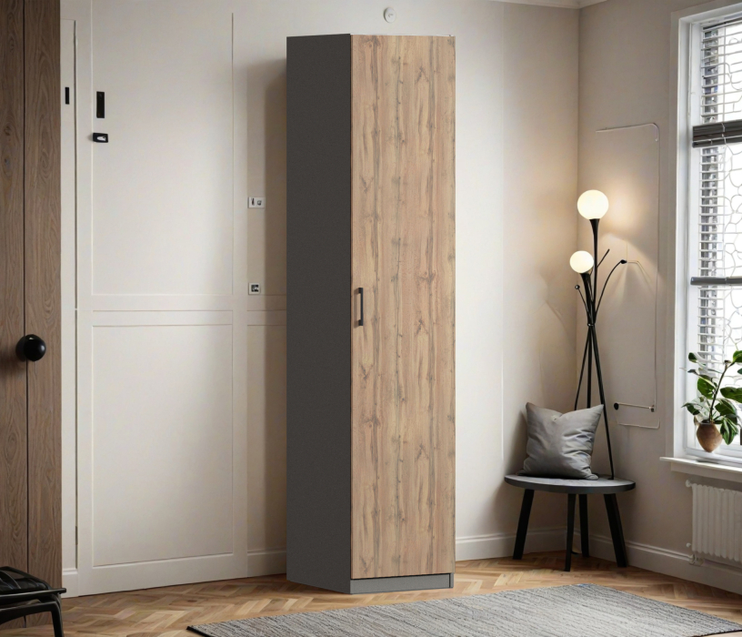 Для одежды, Шкаф однодверный Макс 500 мм, вариант №3 (ЛДСП)