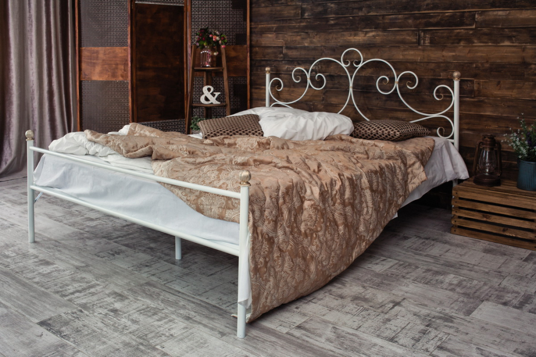 Кованые кровати, Кованая кровать Флоренция 1.4 с одной спинкой