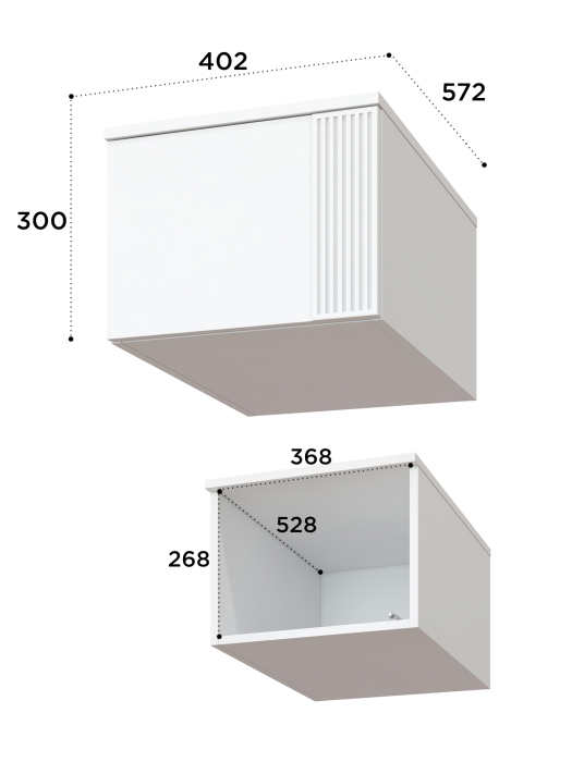 Настенные полки, Антресоль Эмилия ЭЛ-53