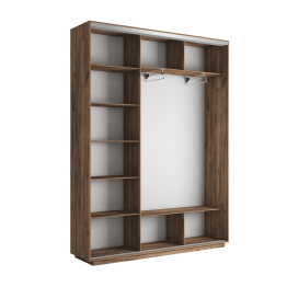 Шкаф-купе Экспресс 3-х дверный Фотопечать Шары Стекла 180х45х240