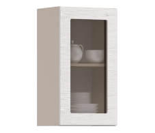 Регина, Регина шкаф навесной со стеклом 1 дв 40х72 см