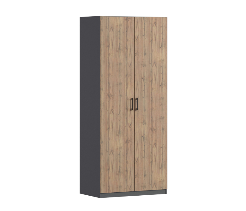 Для одежды, Шкаф двухдверный Макс 1000 мм, вариант №1 (ЛДСП)