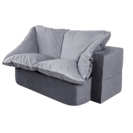 Детские диваны, Бескаркасный диван-кровать Дадли 1950*1050мм., велюр