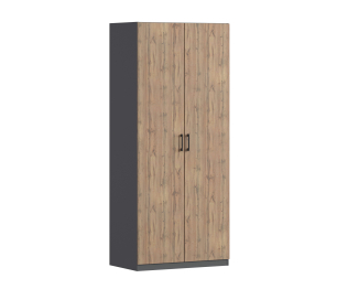 Шкаф двухдверный Макс 1000 мм, вариант №4 (ЛДСП)