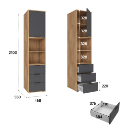 Пенал Оптима ОП-03