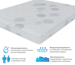 Матрас Классик-Респект в скрутке 1200*1900