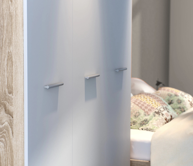 Для одежды, Шкаф 3-х дверный Мамбо СБ-2676