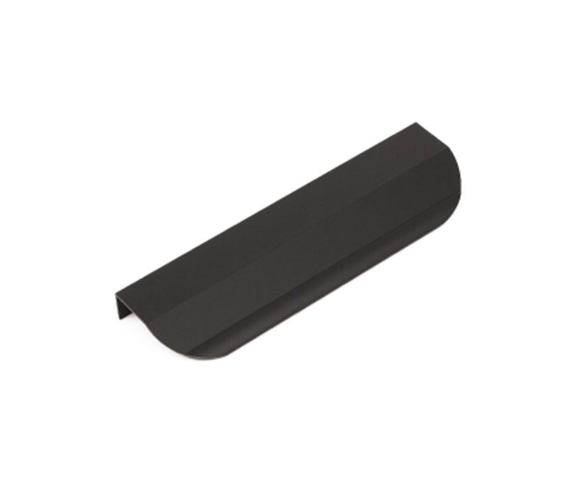 Аксессуары для кухни, Ручка СА-3/3 (Ф50) / (380мм) черный (матовый RAL 9005) (П) с шур. 3,5*16 АЛДИ