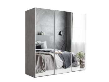 Шкаф-купе Эста Зеркало+Зеркало+Зеркало 270х66х240