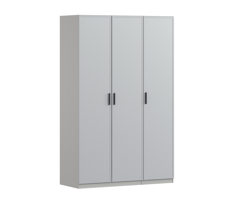 Для одежды, Шкаф трехдверный Макс 1500 мм, вариант №1 (ЛДСП/МДФ)