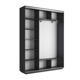 Шкаф-купе Экспресс 3-х дверный Фотопечать Калейдоскоп Стекла 210х45х220