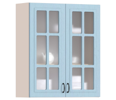 Регина, Регина шкаф навесной со стеклом 2 дв 80х93 см