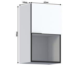 Метод шкаф 1 дв 40х68 см