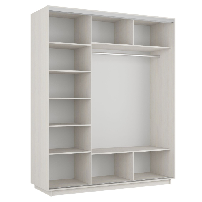 Шкафы-купе, Шкаф-купе Экспресс Экспенс трио 2200 x 1800 x 600