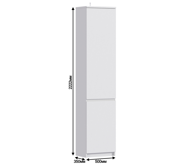 Для одежды, Шкаф-пенал Веста СБ-2249