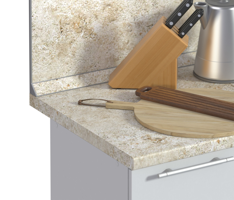 Аксессуары для кухни, Кромка пл 45*0,5*1000 S2013/SO Юрский камень с/клеем