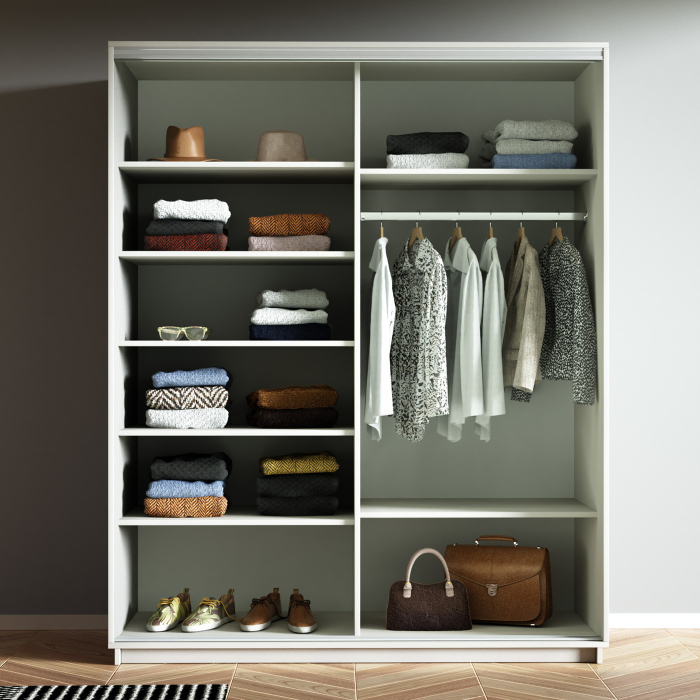 Шкафы-купе 2-х дверные, Шкаф-купе Экспресс 2-х дверный Фотопечать Ленты Стекла 160х60х240