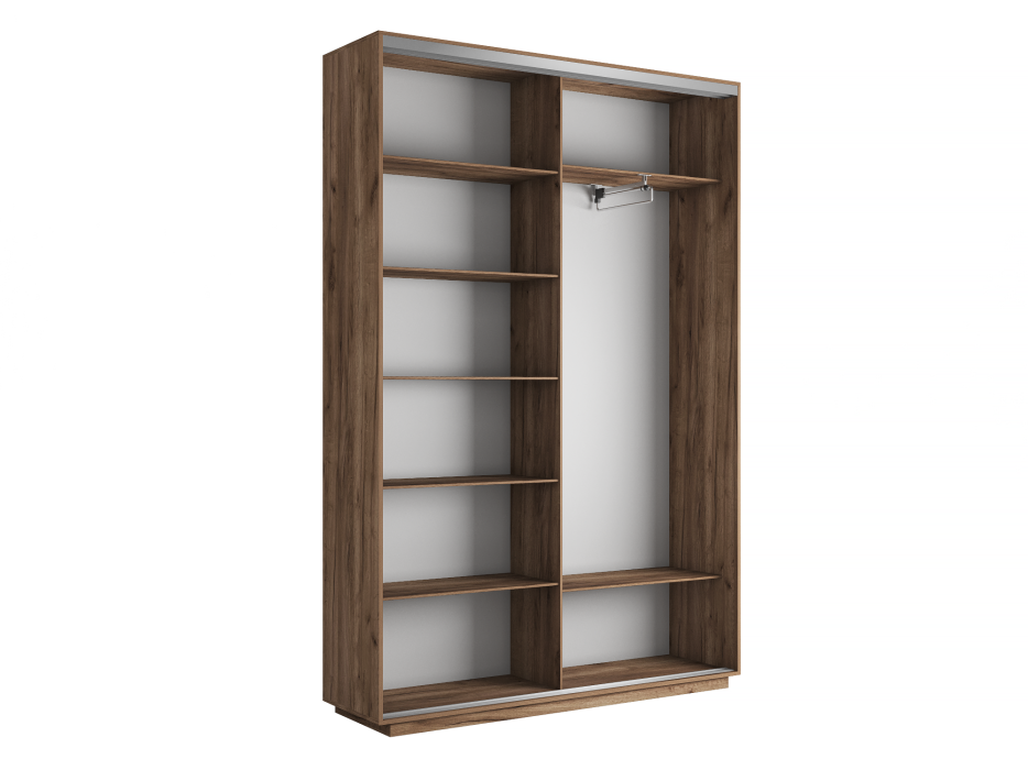 Шкафы-купе 2-х дверные, Шкаф-купе Экспресс Экспенс дуо 2400 x 1600 x 450