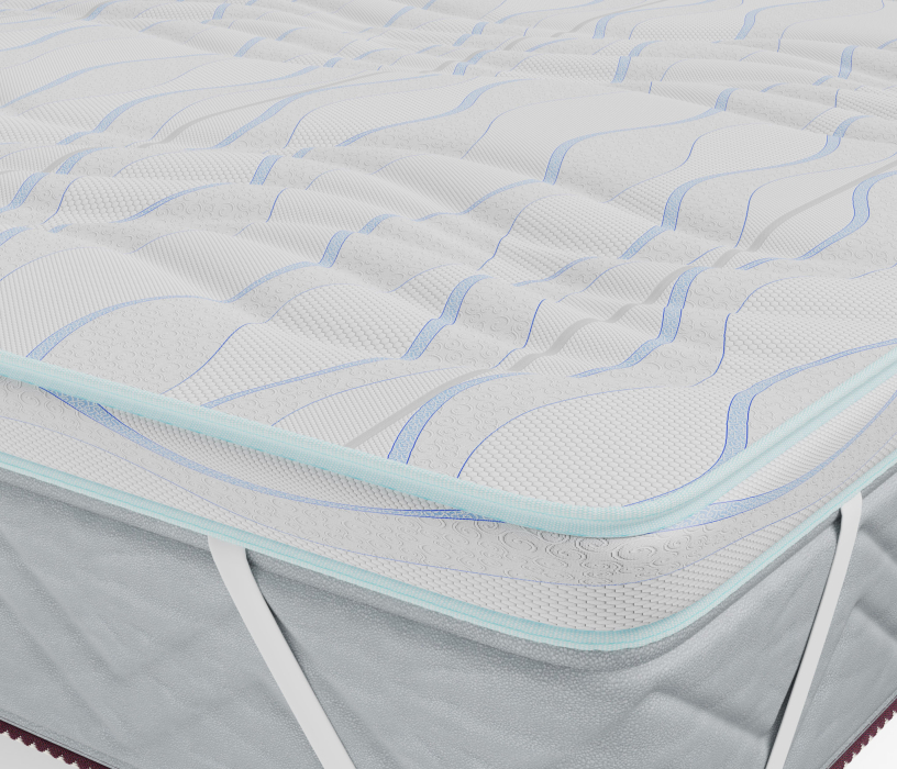 Защитные чехлы и наматрасники, Наматрасник Соник-латекс h 6см в чехле Кулер 1600*2000