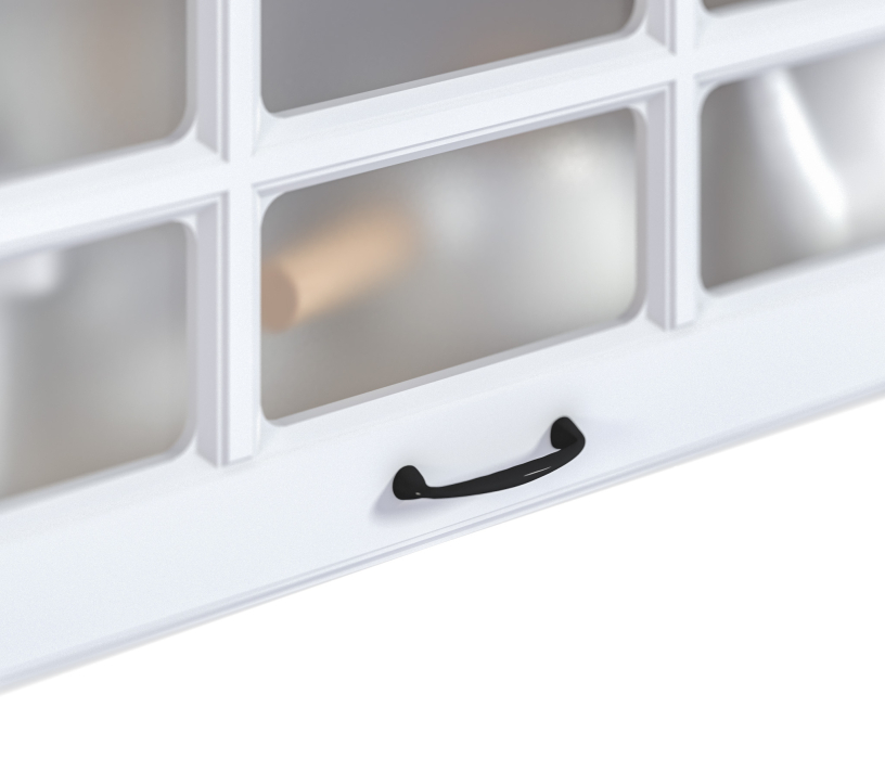 Регина, Регина шкаф навесной со стеклом 1 дв 80х36 см