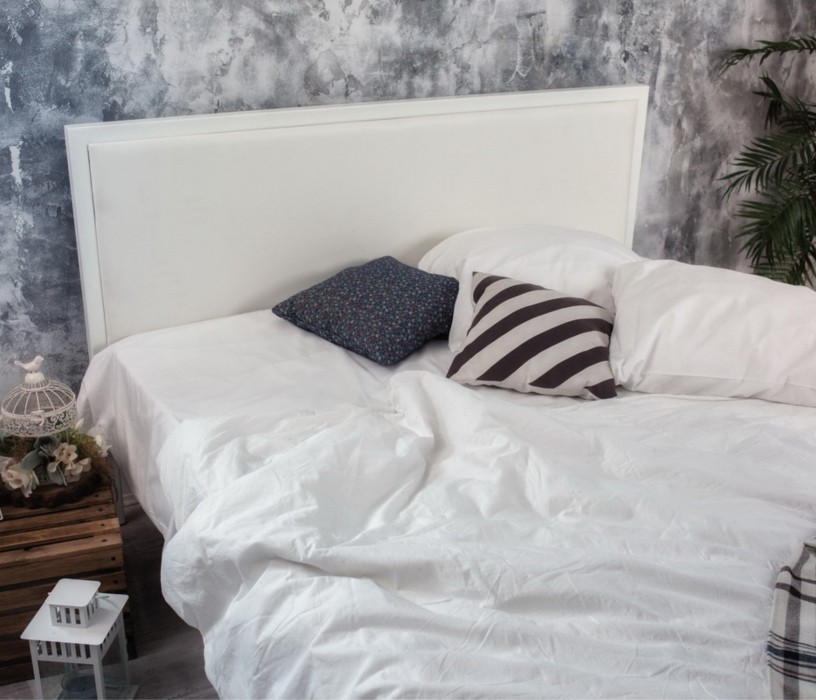 Кровати 160х200, Кровать в стиле лофт Лоренцо 1.6 (Белый)