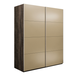 Шкаф-купе Эста 2-х дверный Стекла фисташка/Доводчик 200х66х240