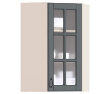 Регина, Регина шкаф навесной угловой со стеклом 1 дв 60х93 см