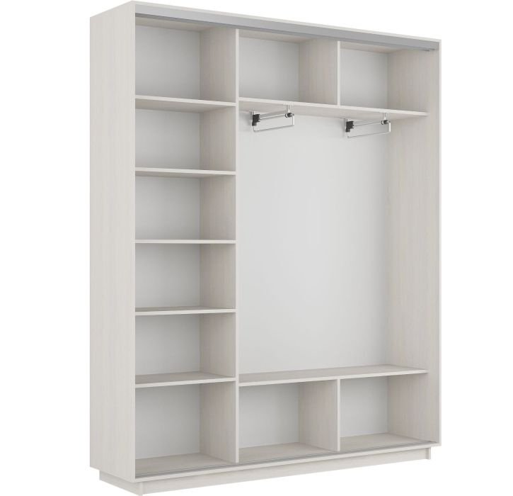 Шкафы-купе 3-х дверные, Шкаф-купе Экспресс 3-х дверный Фотопечать Шары Стекла 180х45х240