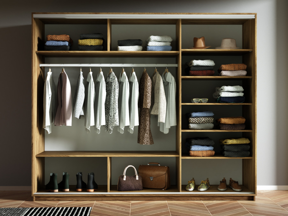 Шкафы-купе 3-х дверные, Шкаф-купе Экспресс 3-х дверный Фотопечать Квадрат Стекла 210х60х240