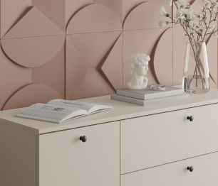 Комод Тренд СБ-3446 3 ящика, 1 дверь