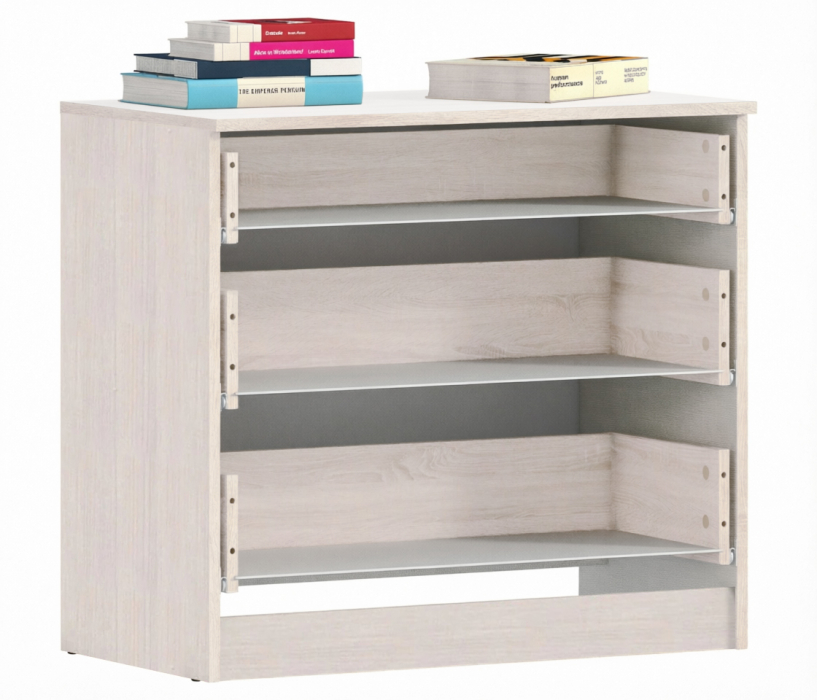 Комоды, Уют СБ-2749/1 Комод Авиньон/Авиньон,Белый